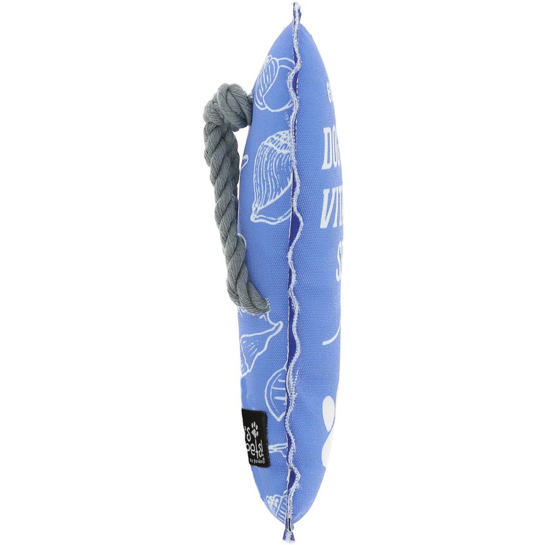 Vitamin Sea Canvas Dog Toy with Rope – Pavilion’s Pets – 9″
